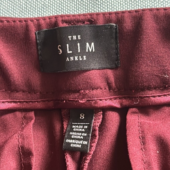 Fall!  Slim ankle WHBM pants - EUC - Picture 3 of 4